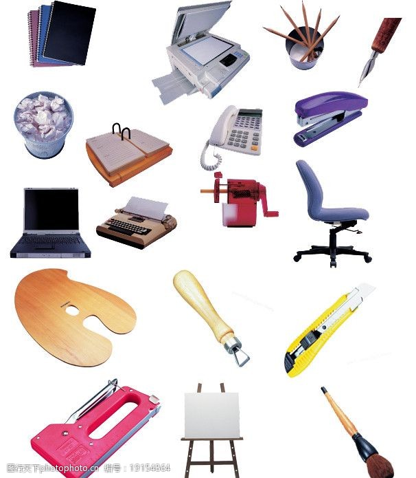 高效辦公，一覽無余 辦公用品與設備大全圖解指南