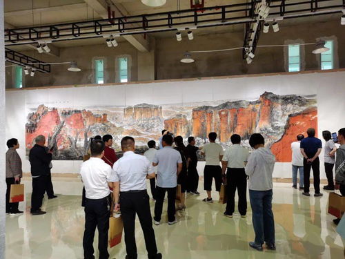 天地大美翰墨香——第十屆通渭書畫文化藝術節暨王建軍中國畫作品展盛大開幕